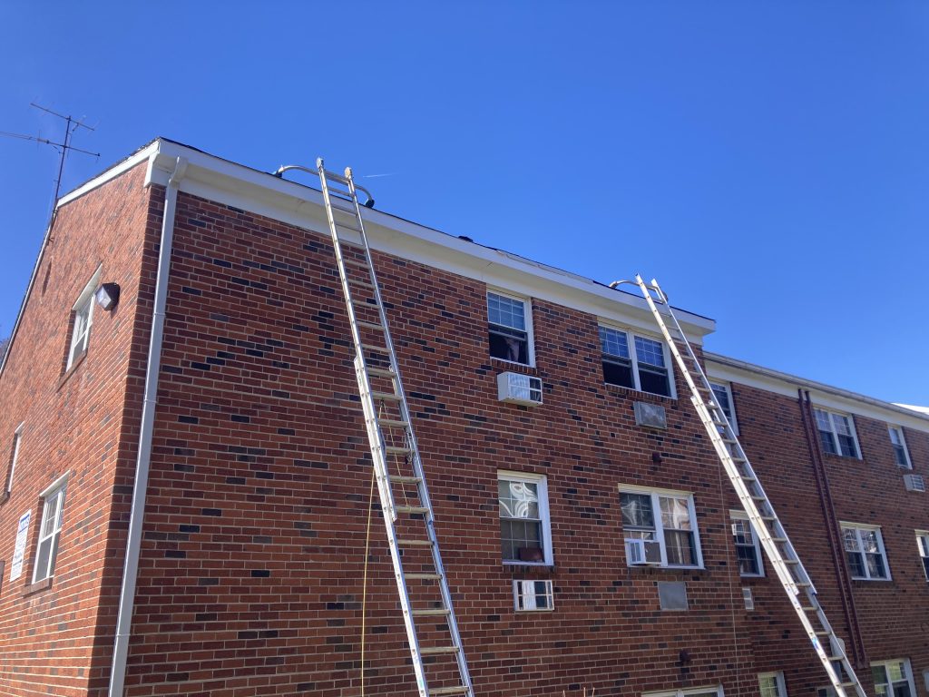 GPHI team performing fascia and soffit repair in Southampton PA